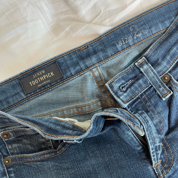 JCrew Toothpick jeans, size 25 - Picture 9 of 12